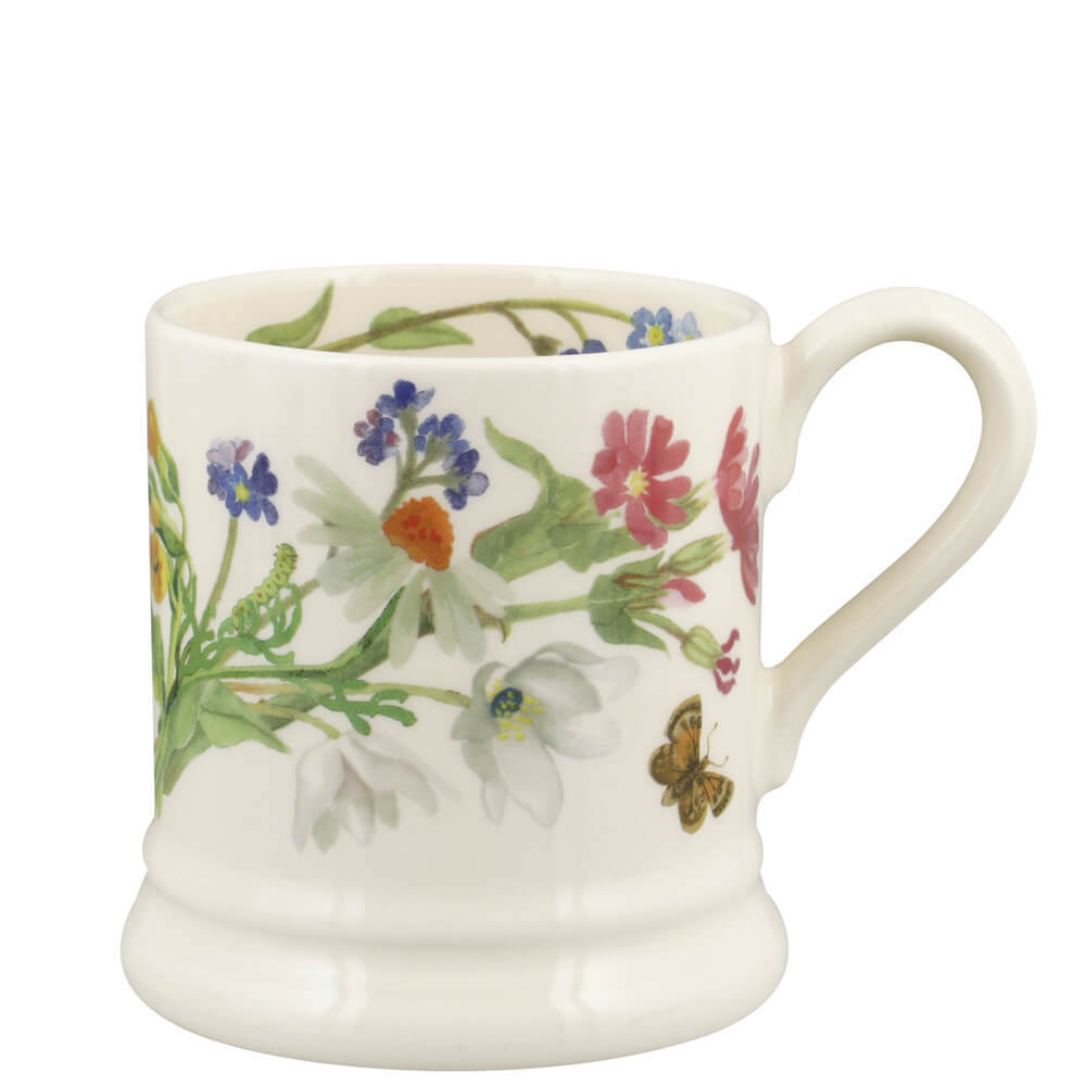 Emma Bridgewater Wild Flowers Half Pint Mug Jarrolds Norwich